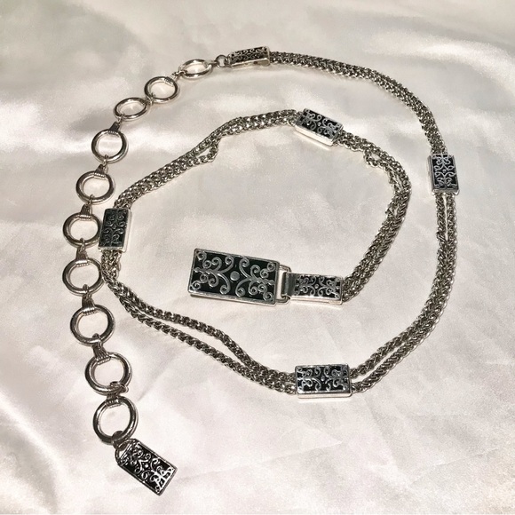 Metal Braided Rope Chain Link Belt - Picture 1 of 8